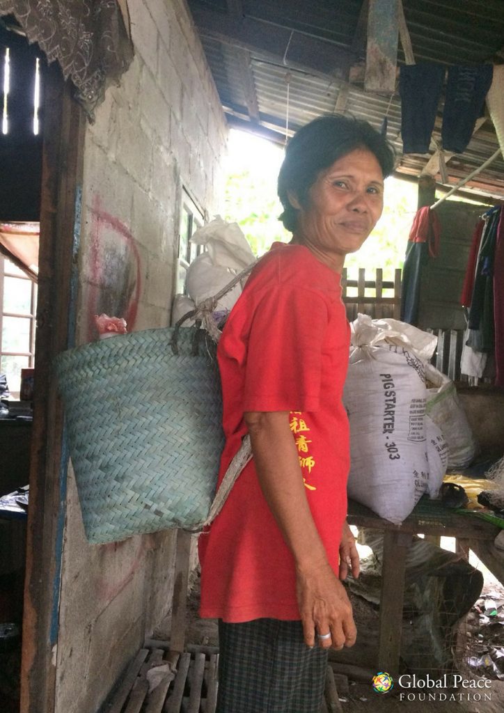 Rita walks 3km daily to the market carrying 10 litres (equivalent to 10kg) of water on her back. This water is used for drinking and can only last a day.
