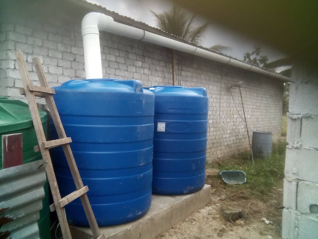 New rainwater harvesting system designed by the team from Swinburne.
