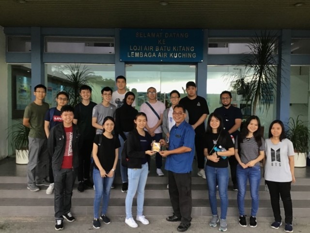 Visit to Batu Kitang water treatment plant on 3 April 2019