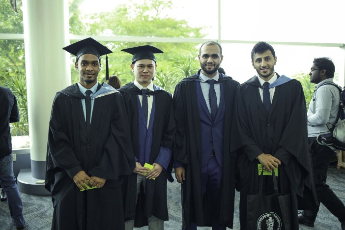 The graduates also comprised international students from over 10 countries.