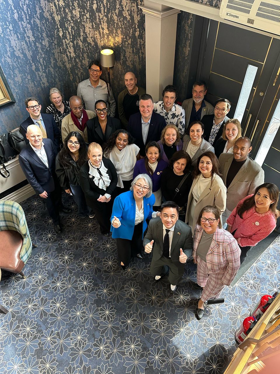 A group photo of CSC leaders and participants at the CSC Leadership Pop-Up session, held on 16 April 2025 at the Castle Hotel. The session was hosted by the Commonwealth Association of Leadership Malaysia with the support of CSC UK and CSC Global.