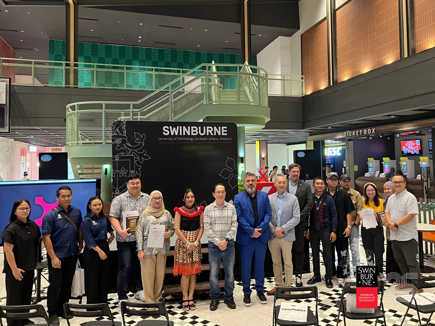 Swinburne Sarawak takes design innovation to the public at GradX 2025