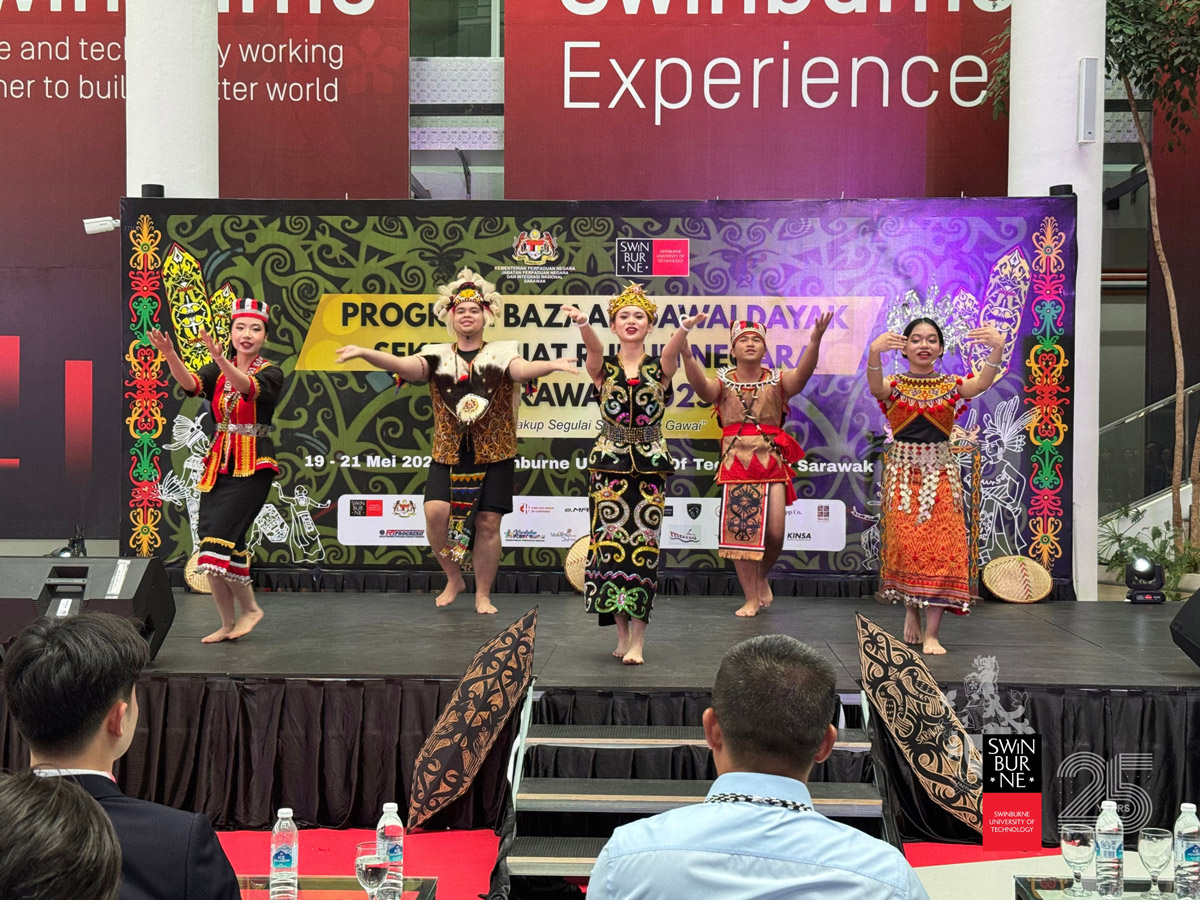 A spirited cultural dance performed at the opening ceremony.