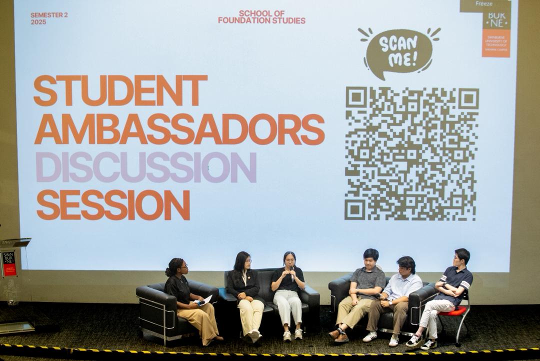 The Beyond Foundation event helped students understand foundation studies and degree pathways as they plan their move into undergraduate study.