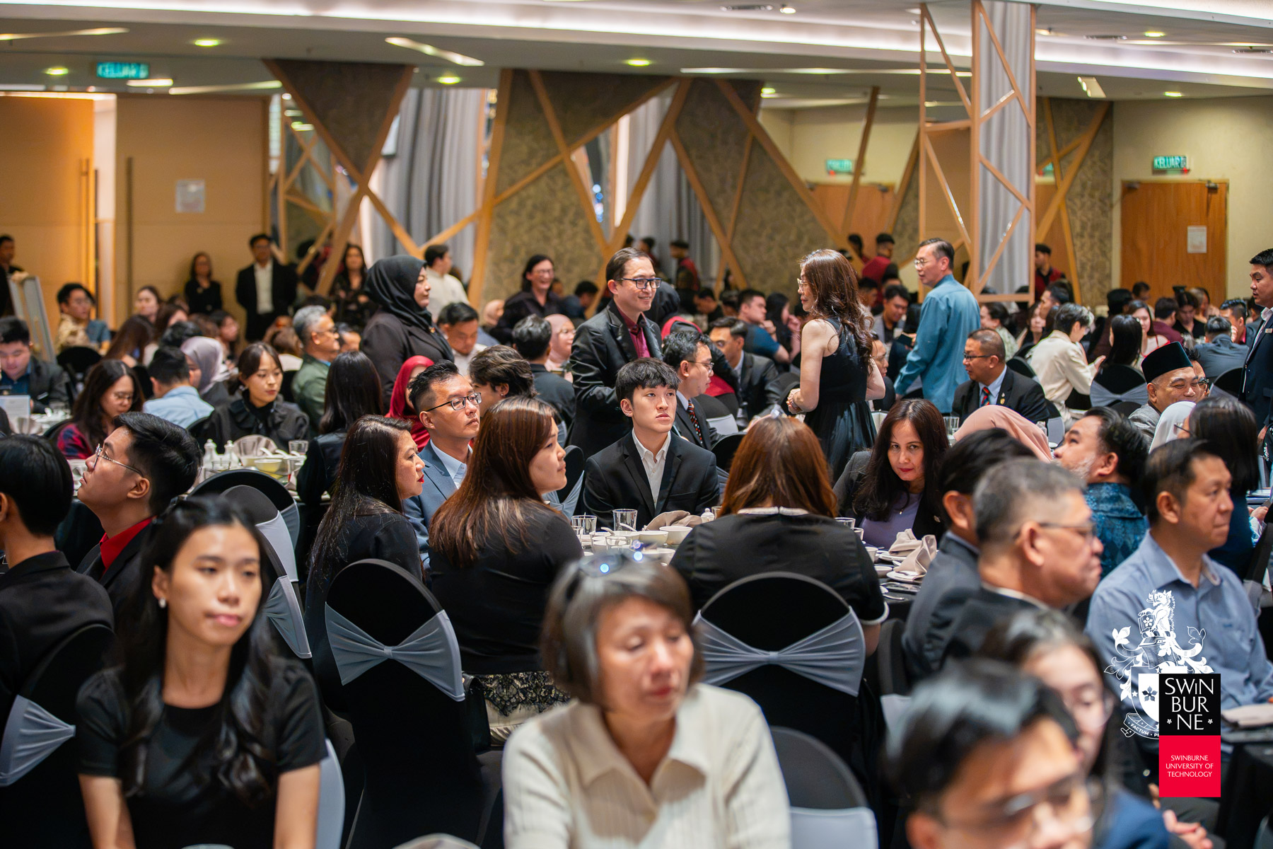 Guests at Swinburne Sarawak’s Appreciation and Awards Dinner.