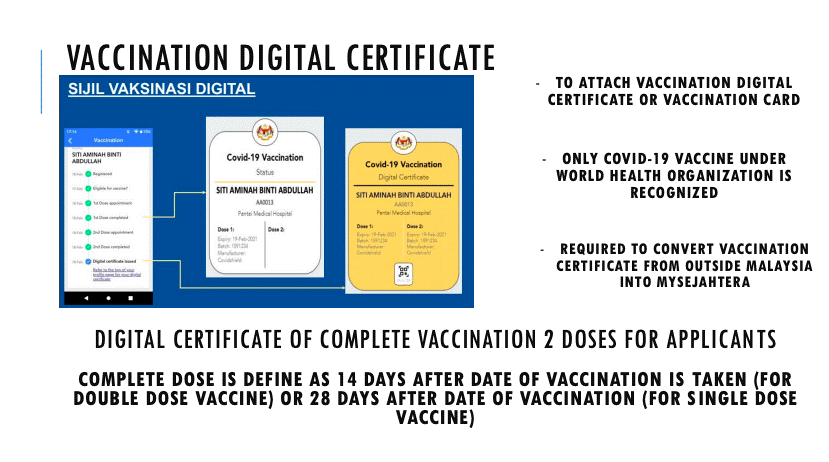How to print mysejahtera vaccine certificate